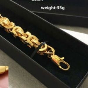 old filled 18k bracelet